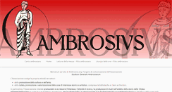 Desktop Screenshot of ambrosivs.org