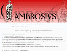 Tablet Screenshot of ambrosivs.org